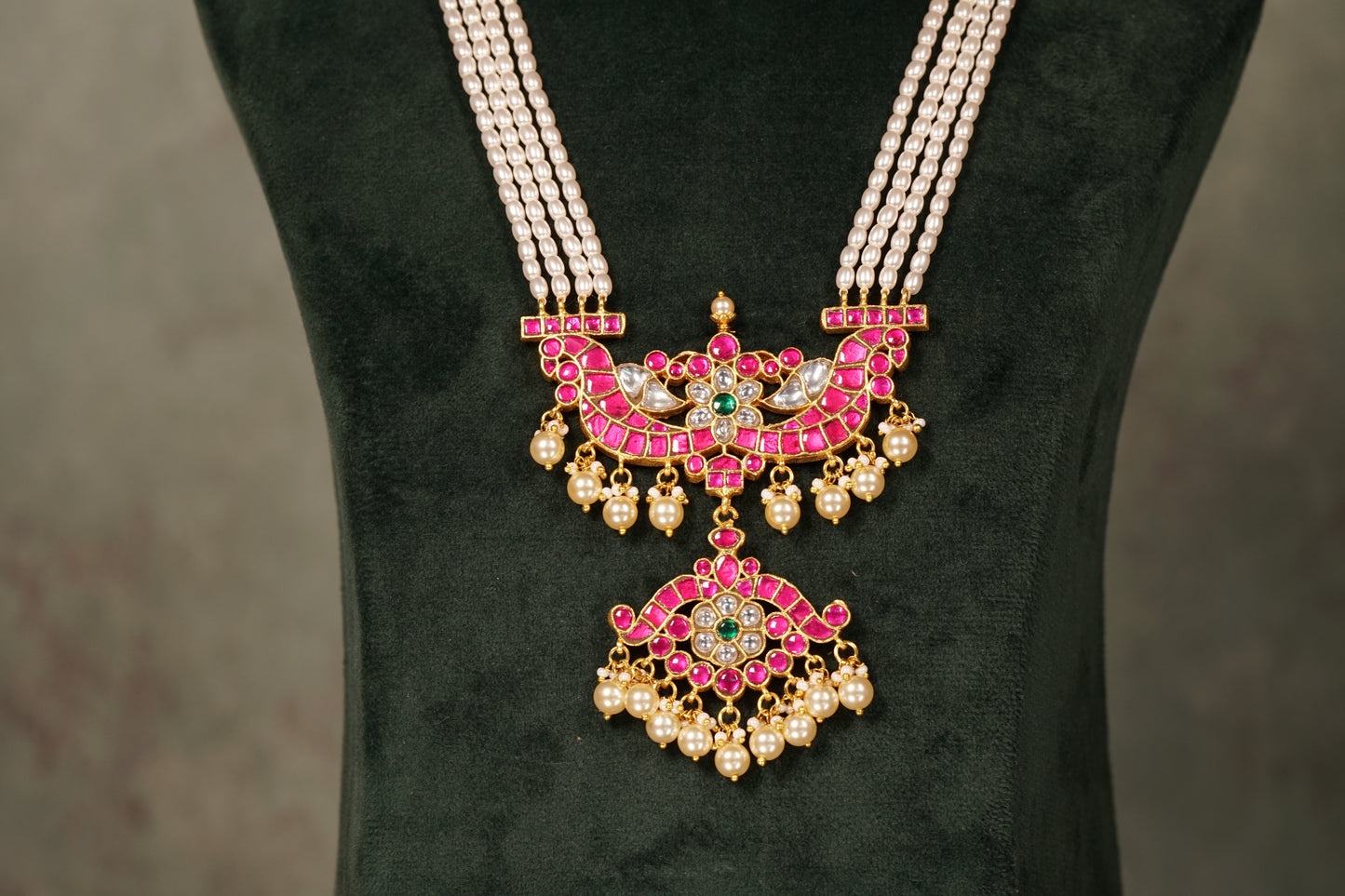 Kundan Pendant (4-8228)(K)(preorder)