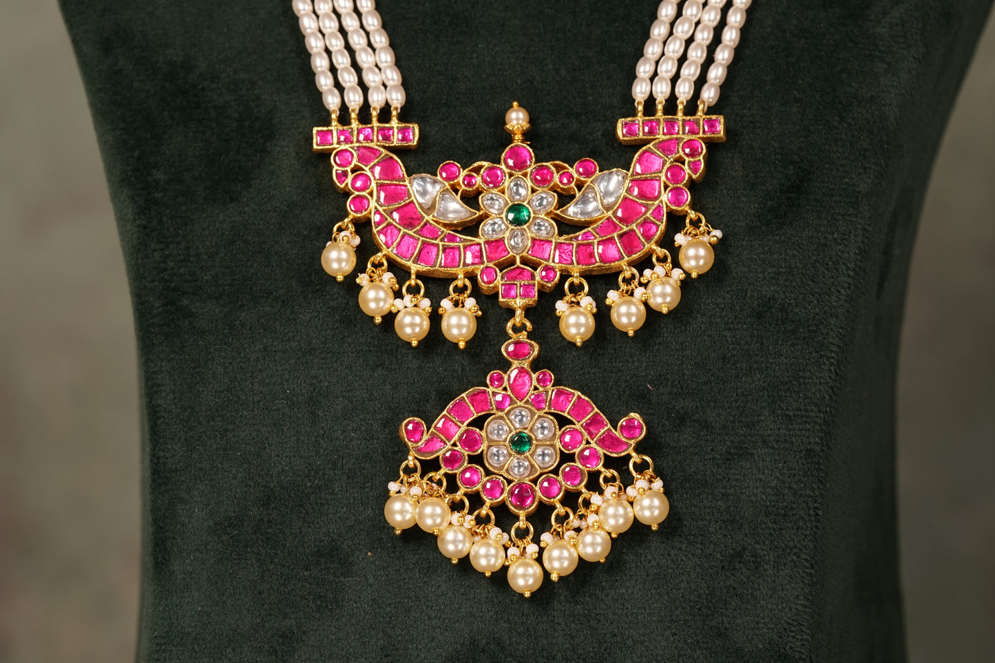 Kundan Pendant (4-8228)(K)(preorder)