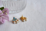 Turquoise  Studs (1-5109)(B) - JEWELSTYLE