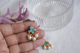 Turquoise  Studs (1-5109)(B) - JEWELSTYLE