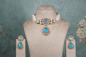 Polki Choker set (4-8575)(B)