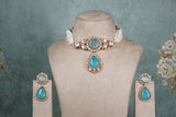 Polki Choker set (4-8575)(B)