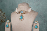 Polki Choker set (4-8575)(B)