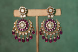 Polki earring (1-4419)(B)