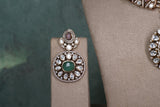 Polki Necklace set (4-8566)(B)
