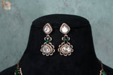 Polki Necklace set (4-8568)(B)