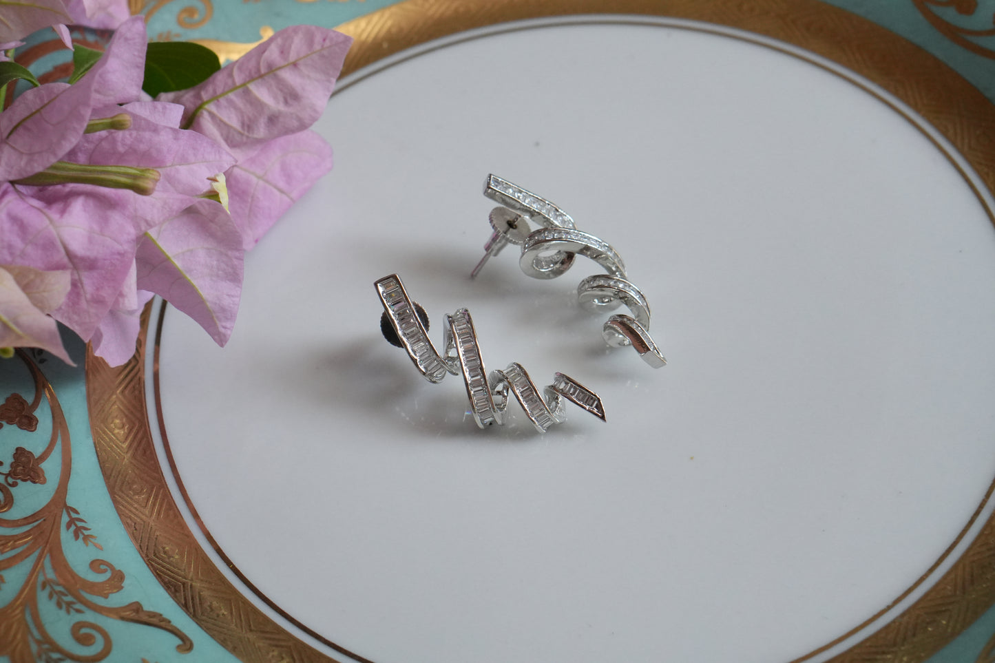AD Earrings (1-5113)(B) - JEWELSTYLE