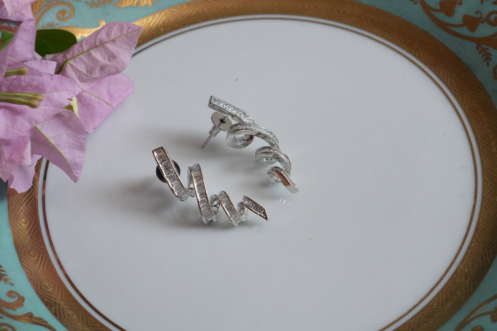 AD Earrings (1-5113)(B) - JEWELSTYLE