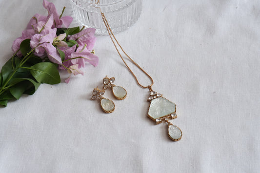 Polki Pendant Set  (4-9042)(B)