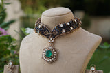 Polki Necklace set (4-8564)(B)