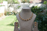 Antique necklace set (4-7979)(AK)