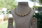 Antique necklace set (4-7979)(AK)