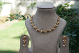 Antique necklace set (4-7979)(AK)