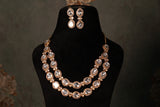 Polki Necklace set(4-8217)(B)