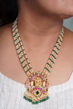 Kundan pendant necklace  (4-7791) (K)