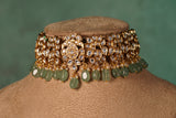 Polki Choker Set (4-8264)(B)(OFFER PIECE)
