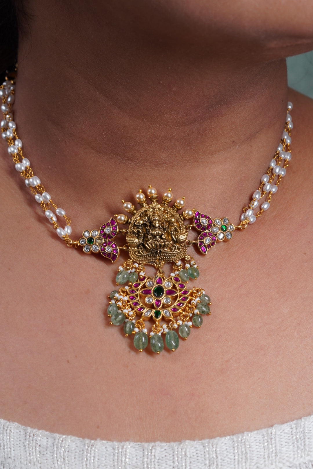 Kundan Choker (4-7672)(K)(PREORDER)