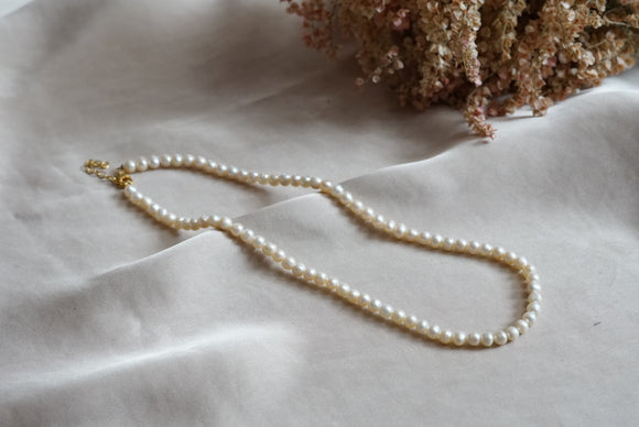 7MM ROUND PEARL NECKLACE (8-18)(OP)