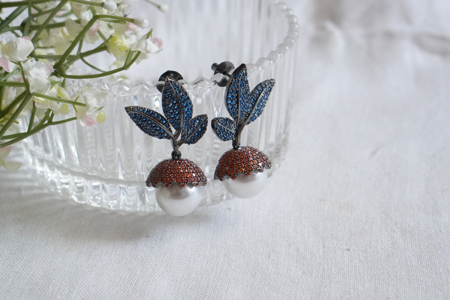 AD Earrings (1-5114)(B) - JEWELSTYLE