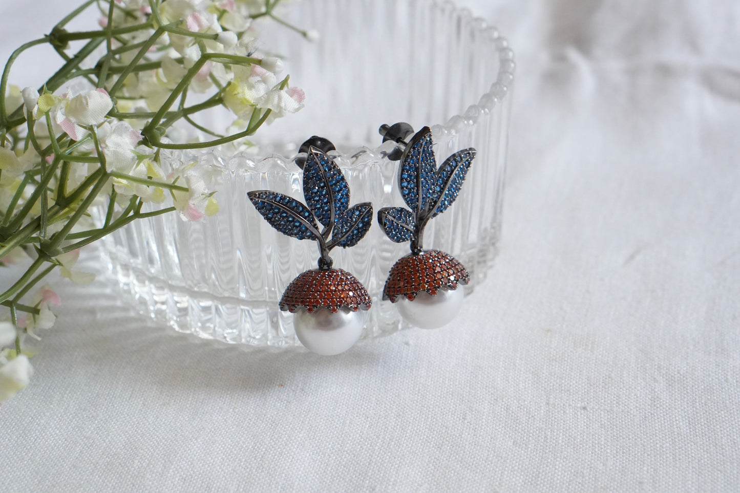 AD Earrings (1-5114)(B) - JEWELSTYLE