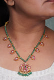 Kundan necklace (4-7550)( K)