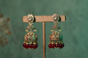 Polki jhumki (1-4422)(B)
