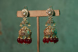 Polki jhumki (1-4422)(B)
