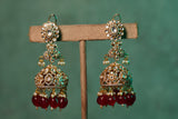Polki jhumki (1-4422)(B)