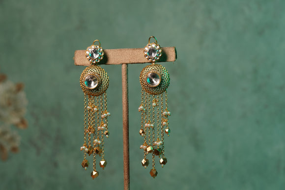 Polki earring (1-4418)(B)