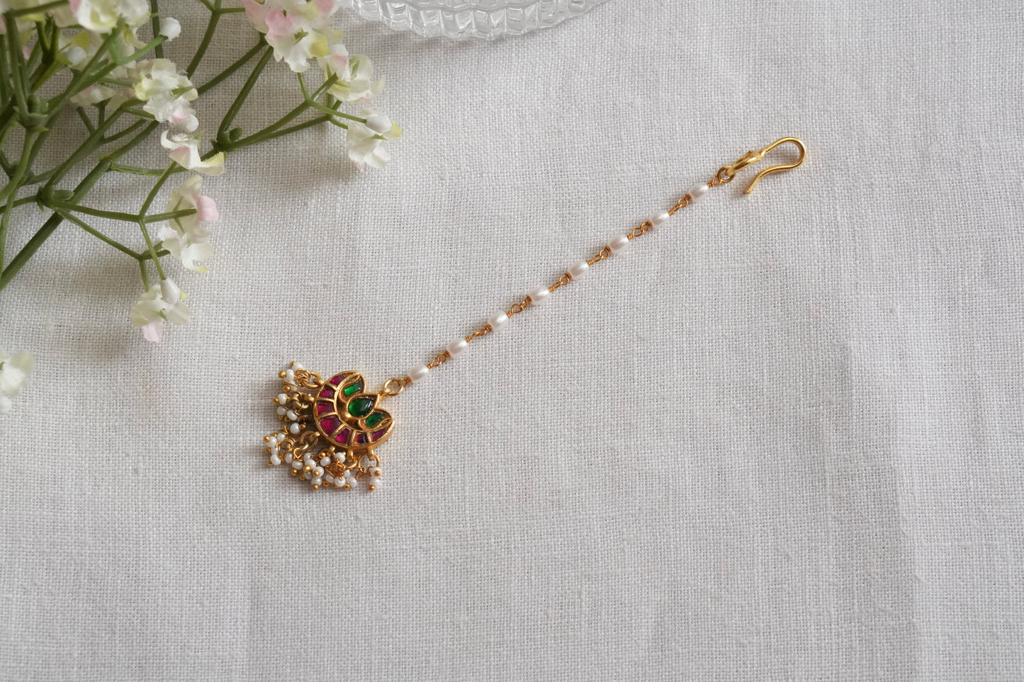 Kids Kundan Maangtikka (5-1707)(K) - JEWELSTYLE