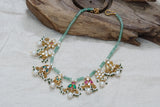 Kundan necklace set (4-5754)(A)