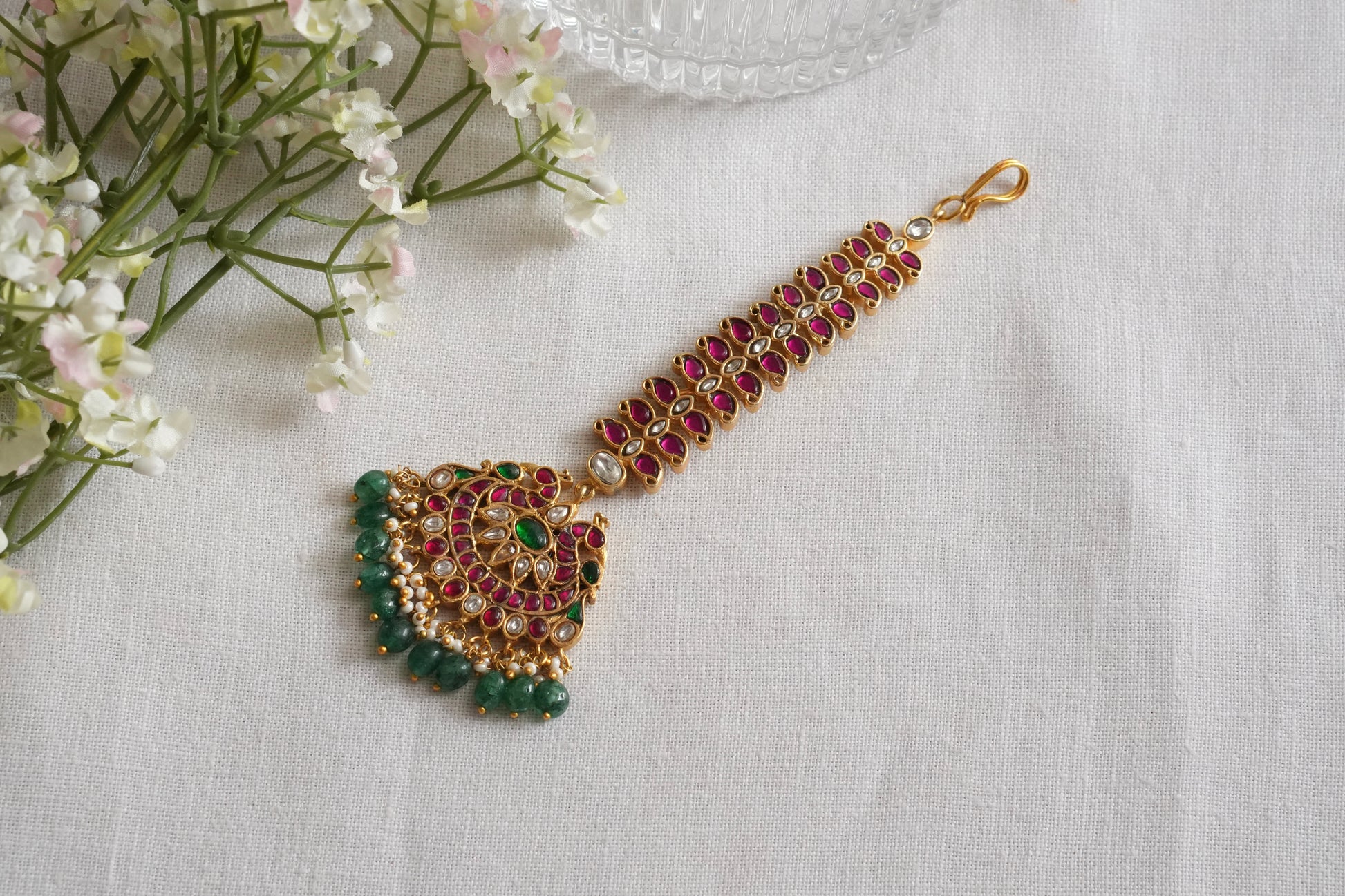 Kundan Maangtikka (5-1703)(K) - JEWELSTYLE