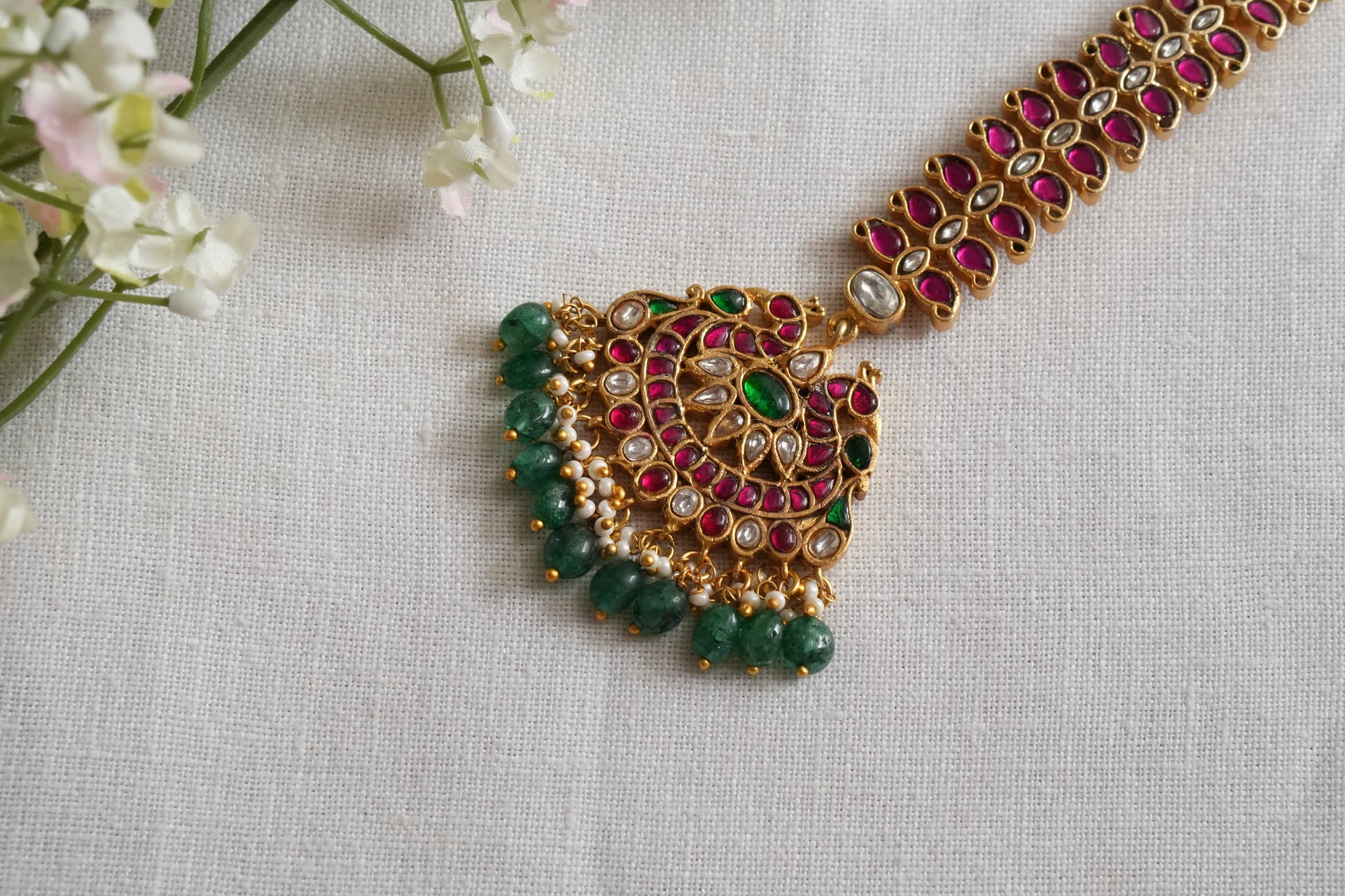 Kundan Maangtikka (5-1703)(K) - JEWELSTYLE