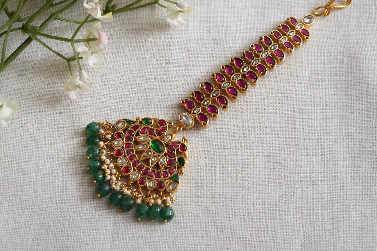 Kundan Maangtikka (5-1703)(K) - JEWELSTYLE