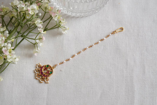 small Kundan Maangtikka (5-1705)(K)