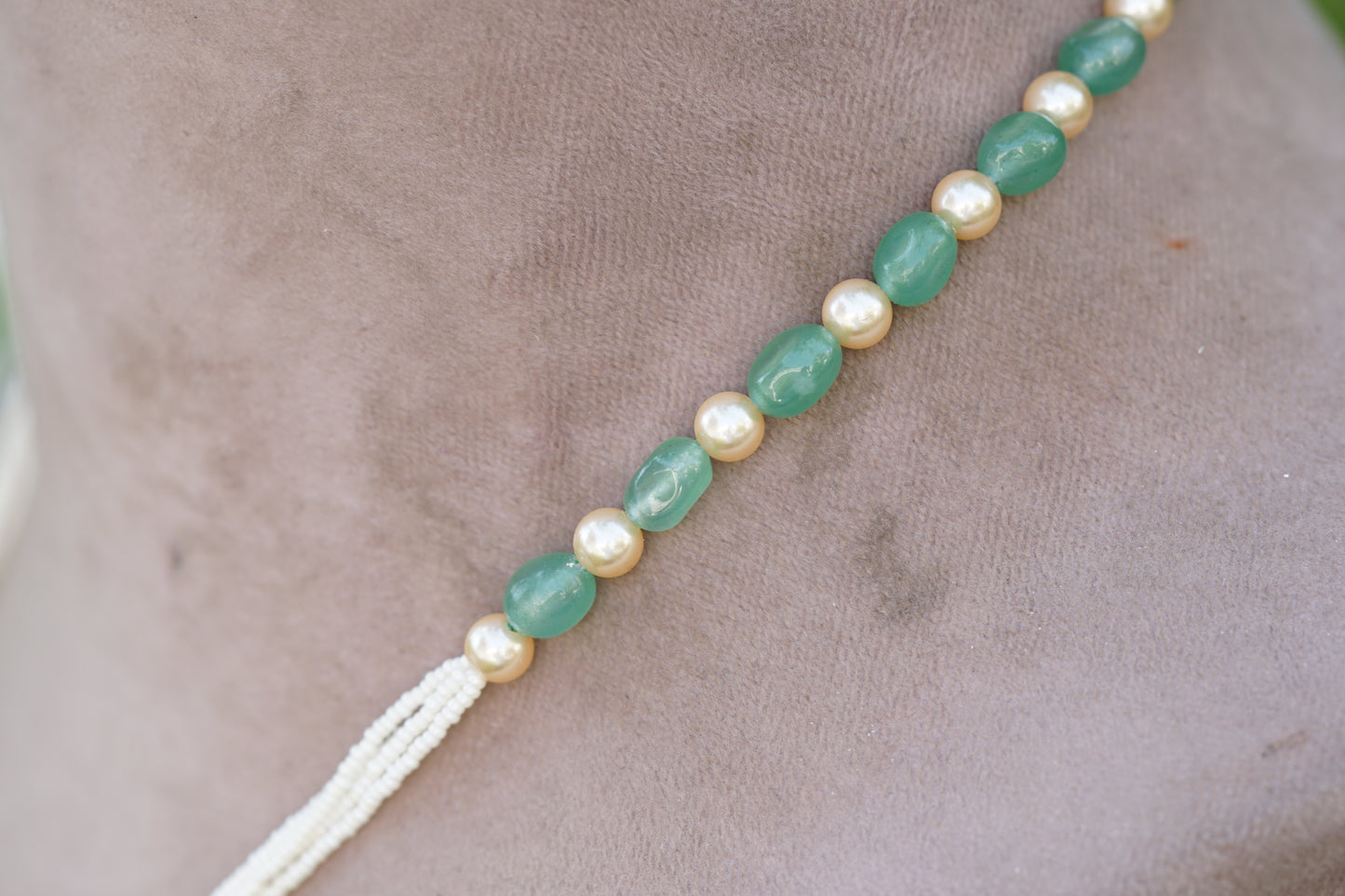 Kundan pendant Necklace (4-8034)(K)(Preorder) - JEWELSTYLE