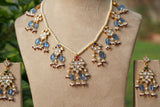 Kundan Necklace set(4-8581)(R)
