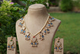 Kundan Necklace set(4-8581)(R)