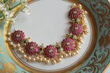 Kundan Necklace (4-9057)(K) - JEWELSTYLE