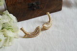 Fish shaped earcuff earrings(1-4705)(R)