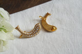 Fish shaped earcuff earrings(1-4705)(R)