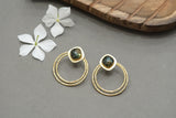 Stone earring (1-2950)(H)