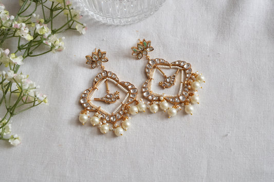Kundan Earrings (1-5123)(R) - JEWELSTYLE