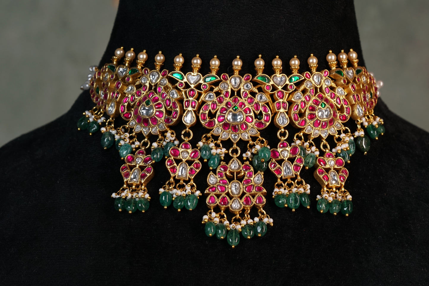 Kundan Choker (4-8247)(K)(PREORDER) - JEWELSTYLE