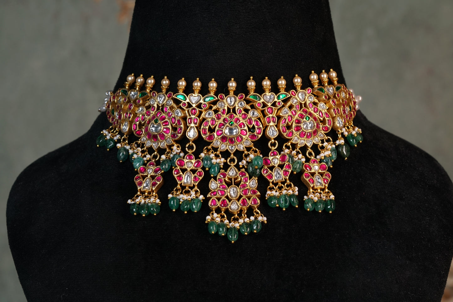 Kundan Choker (4-8247)(K)(PREORDER) - JEWELSTYLE