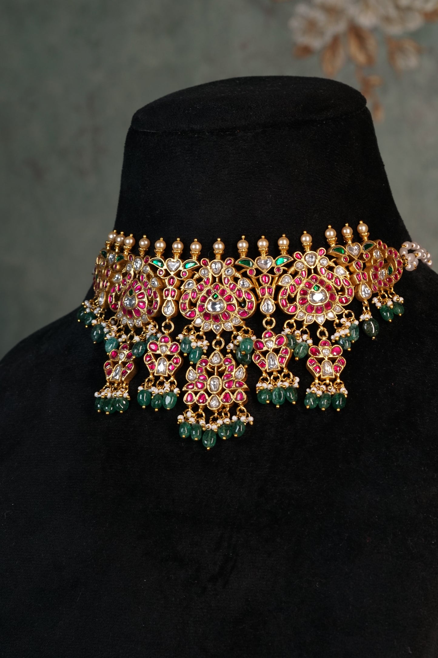 Kundan Choker (4-8247)(K)(PREORDER) - JEWELSTYLE