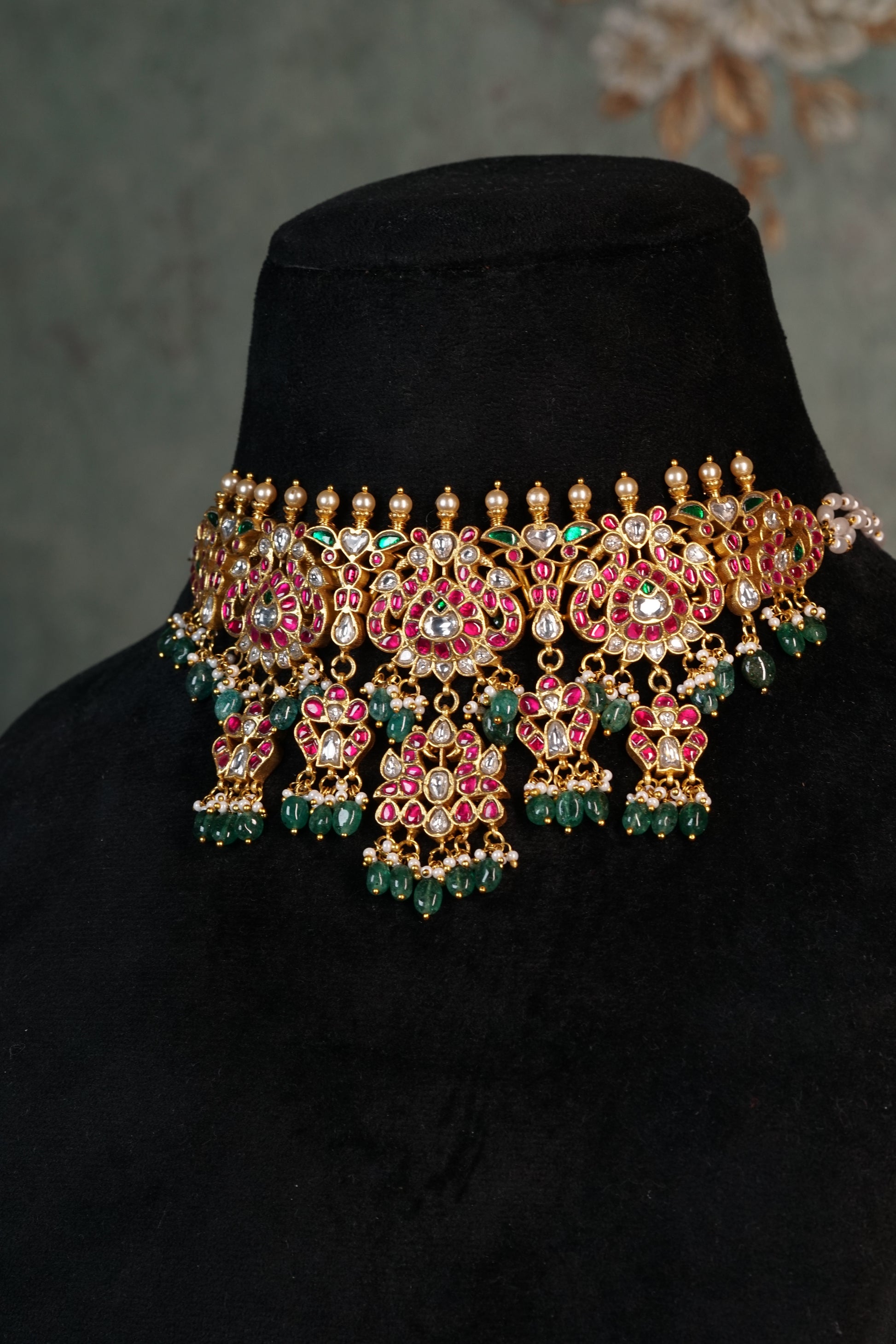 Kundan Choker (4-8247)(K)(PREORDER) - JEWELSTYLE