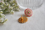 Kundan Studs (1-5121)(R) - JEWELSTYLE