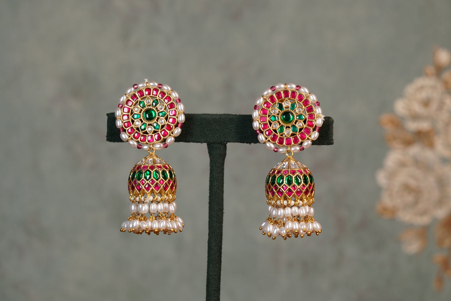 Kundan Jhumki (1-4435)(K)(PREORDER)