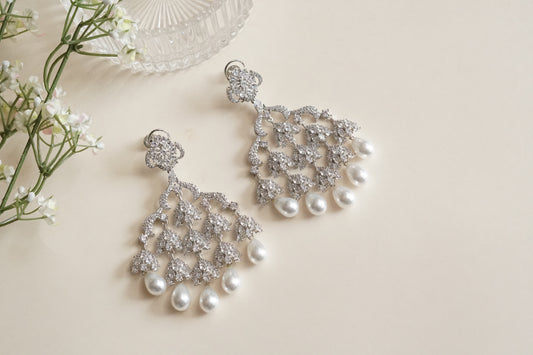 Ad stone earrings (1-5193)(B) - JEWELSTYLE
